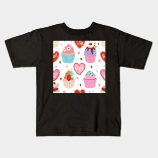 Cupcake valentine Kids T-Shirt